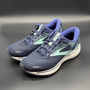 Brooks Ghost 14 Women's Wide Navy Running Shoes Size 7.5